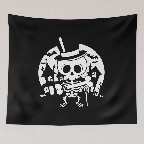 Item preview, Unique Halloween Skull Art designed and sold by Timegraf.