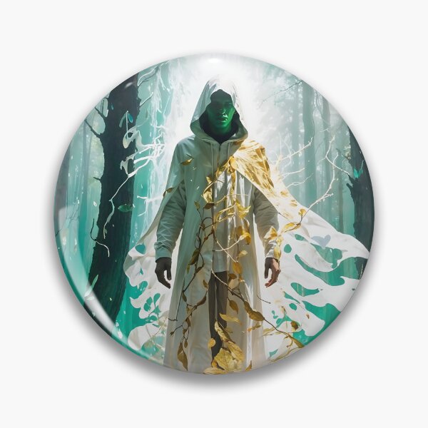 Item preview, he Enigmatic Sorcerer: A Masterpiece of Mystical Art designed and sold by Ahlaena.