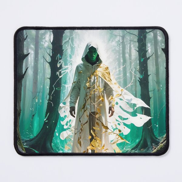 Item preview, he Enigmatic Sorcerer: A Masterpiece of Mystical Art designed and sold by Ahlaena.