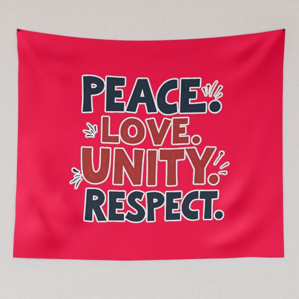 Item preview, Peace, Love, Unity, Respect: PLUR Vibes Trendy designed and sold by FunnyFarmDesign.