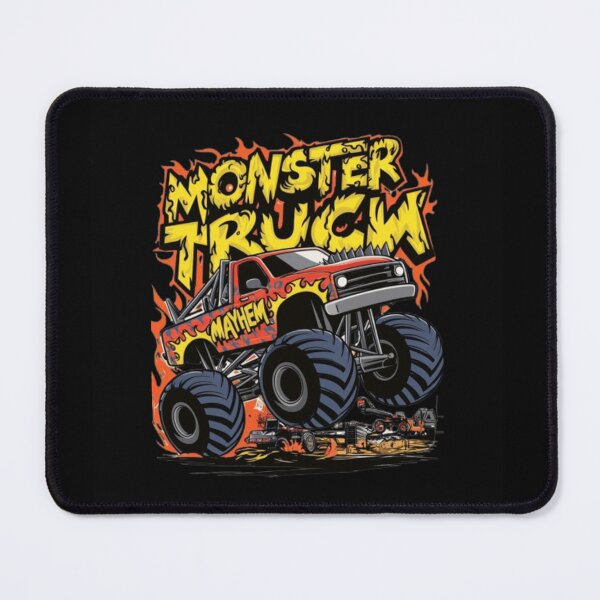Item preview, Rough and cool monster truck Metal designed and sold by Hotshots Design.