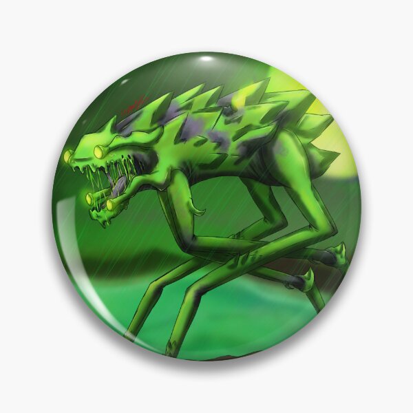 Item preview, Nuclear Terror (Monstober 2023 Day 3 - Irradiated) designed and sold by CorruptedCiphers.