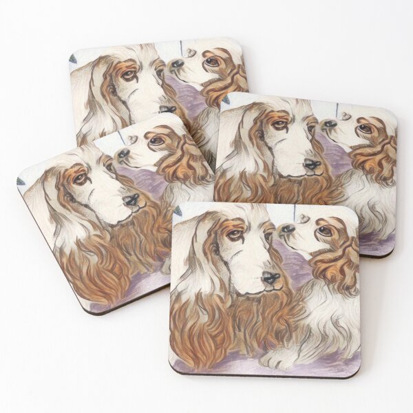 Item preview, Cocker Spaniel Family designed and sold by pinkyjainpan.
