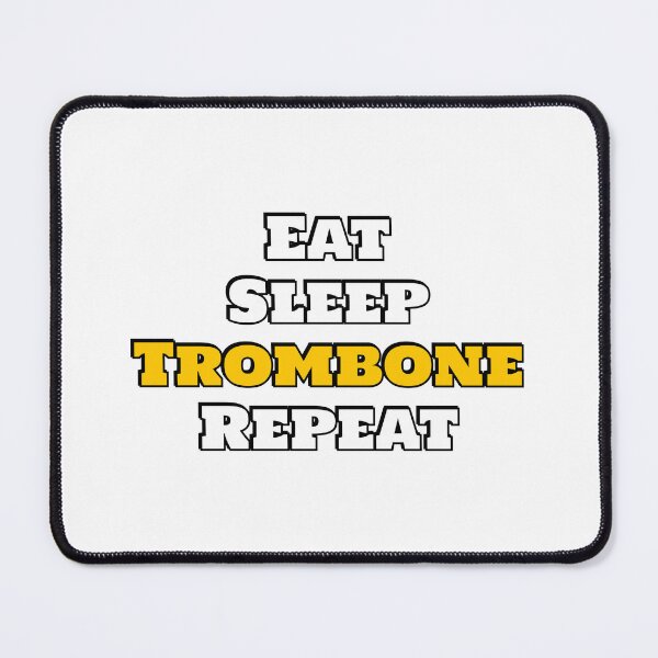 Item preview, Eat Sleep Trombone Repeat designed and sold by Inspirationmotivation.