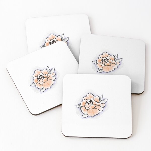 Item preview, Peachy peony designed and sold by AmandaGmadeit.