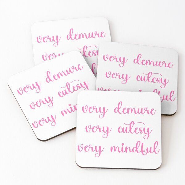 Item preview, Very Demure, Very Cutesy, Very Mindful designed and sold by Spike The Punch Design Co..