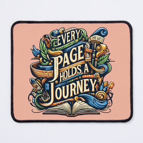 Item preview, Every Page Holds a journey, typography designed and sold by maxmaj.