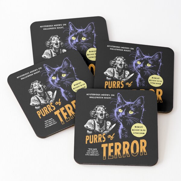 Item preview, Mysterious Meows on Halloween Night: Purrs of Terror designed and sold by Syahrasi.