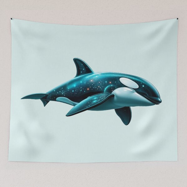 Item preview, The Blue Fantasy Orca designed and sold by TheArtOfPat.