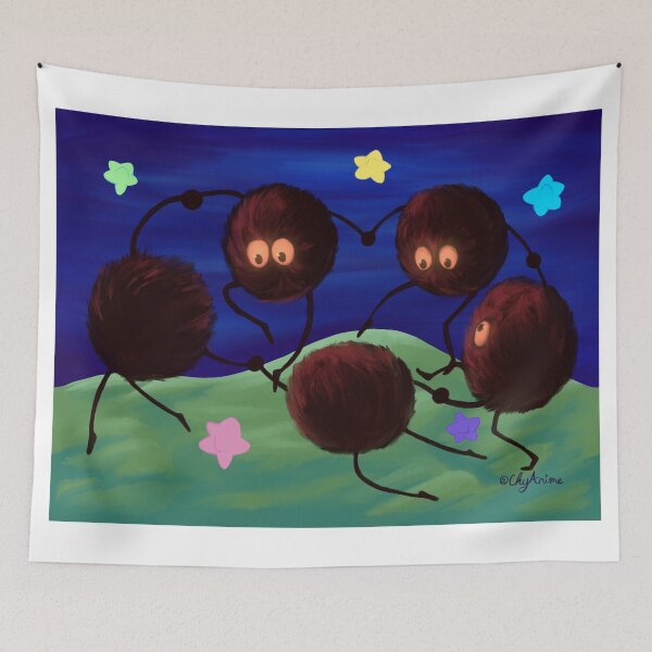 Item preview, Dance of the Soot Spirits designed and sold by Chyanime.