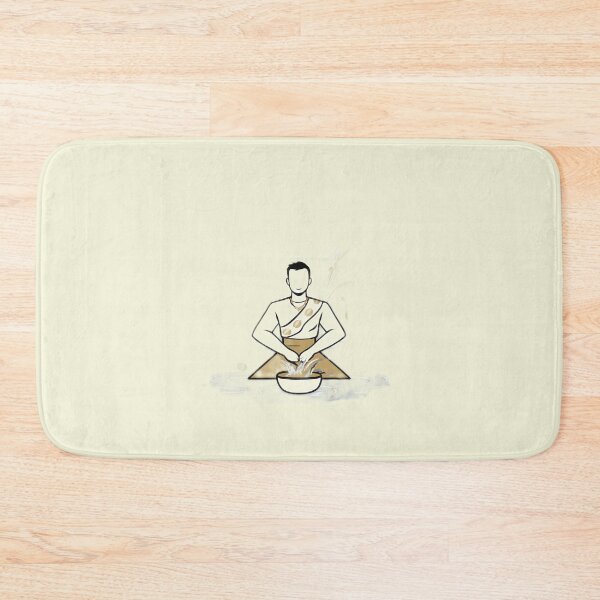 Item preview, Buddhist Monk Begging for Alms designed and sold by Idea-Artwork.