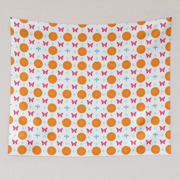 Item preview, A pattern of flowers, butterflies designed and sold by PWDigitalArt.