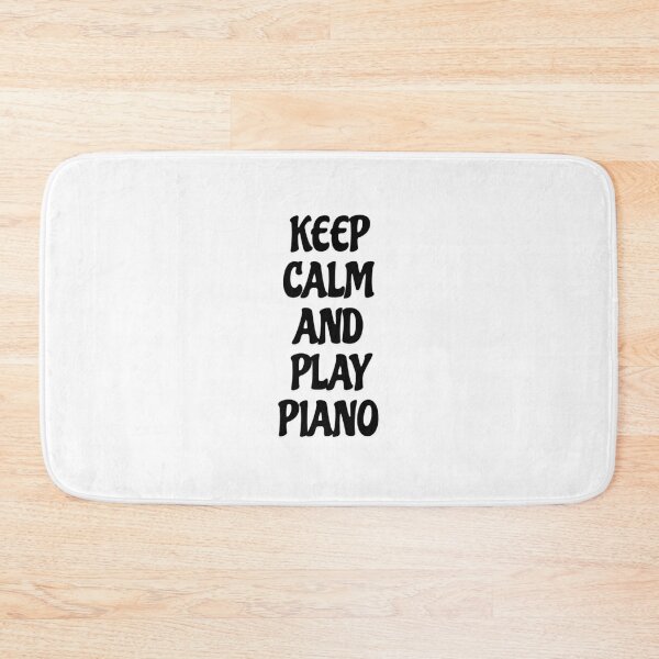 Item preview, Keep Calm and Play Piano  designed and sold by Inspirationmotivation.