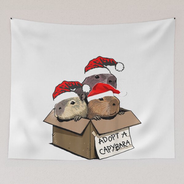 Item preview, Capybara Funny Women Men Kid Christmas Art Box Capybara Gift  designed and sold by MOHAMED FRASER.