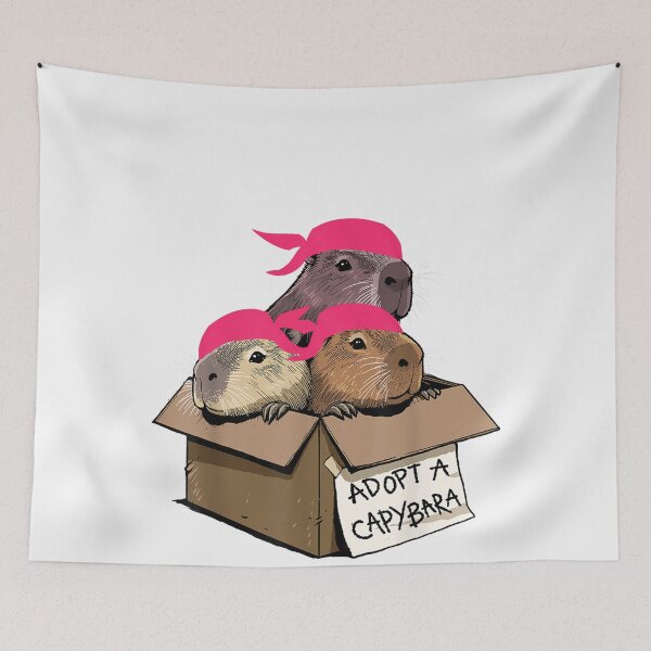 Item preview, Capybara Funny Women Men Kid Pirate Art Box Capybara Gift designed and sold by MOHAMED FRASER.