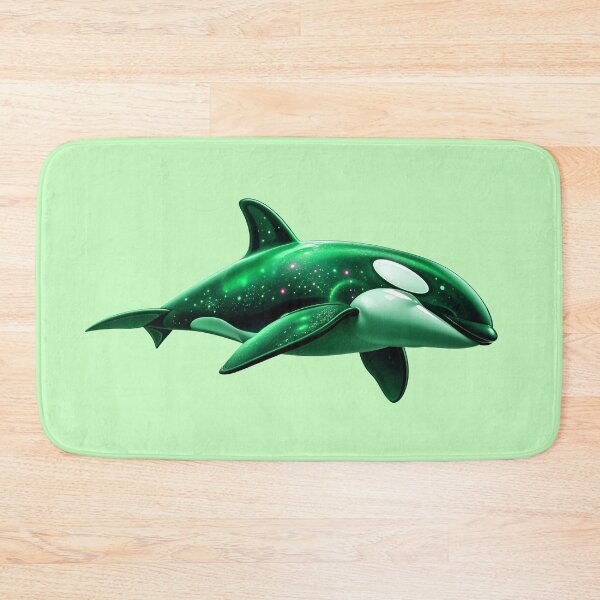 Item preview, The Green Fantasy Orca designed and sold by TheArtOfPat.