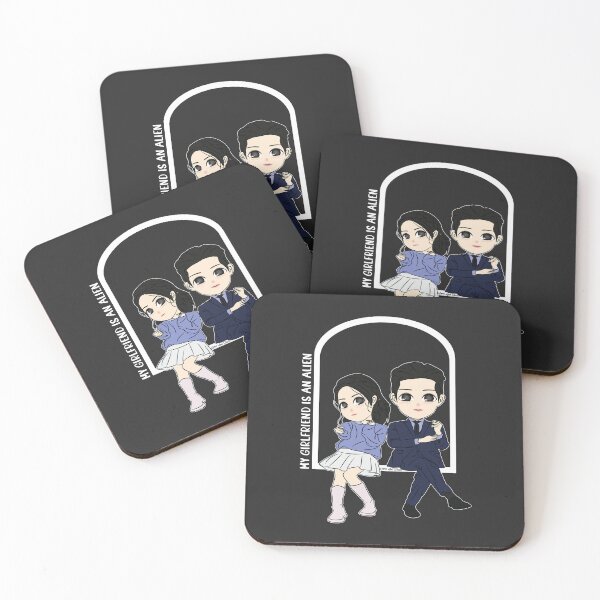 Item preview, CDrama Chibi : My Girlfriend Is An Alien (Black Ver) designed and sold by wann23.