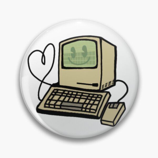 Item preview, Vintage computer buddy (heart) designed and sold by PUNX-Design.