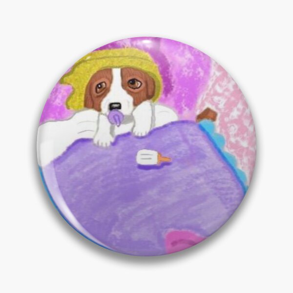 Item preview, Puppy In Crib designed and sold by pinkyjainpan.