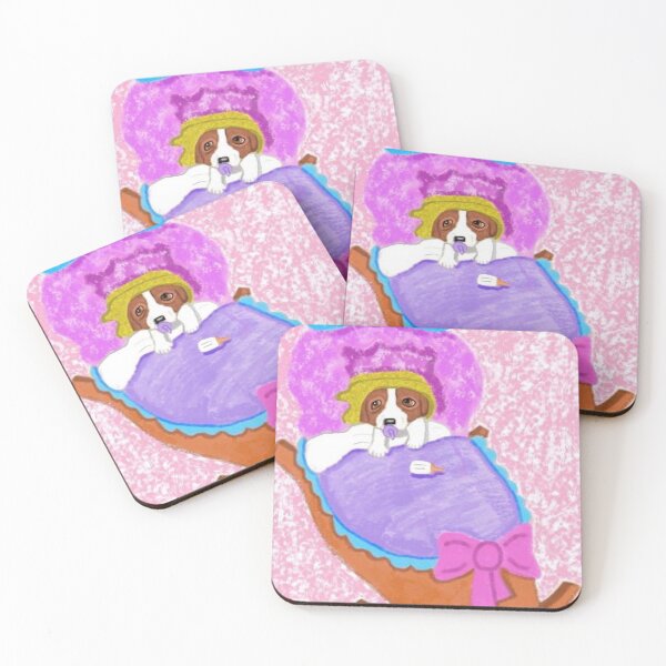 Item preview, Puppy In Crib designed and sold by pinkyjainpan.