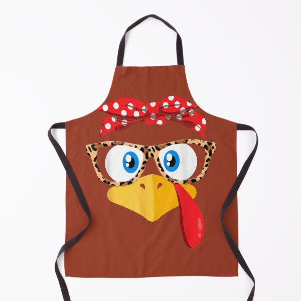 Item preview, Thanksgiving Turkey Face Leopard Print Glasses Women Girls T-Shirt designed and sold by Creative Spark.