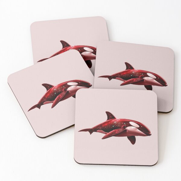 Item preview, The Red Fantasy Orca designed and sold by TheArtOfPat.