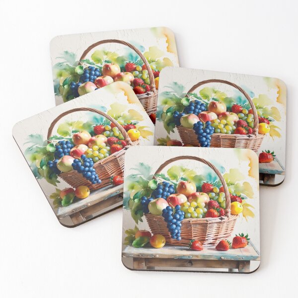 Item preview, Fresh Fruit Basket 01 designed and sold by GWEverything.