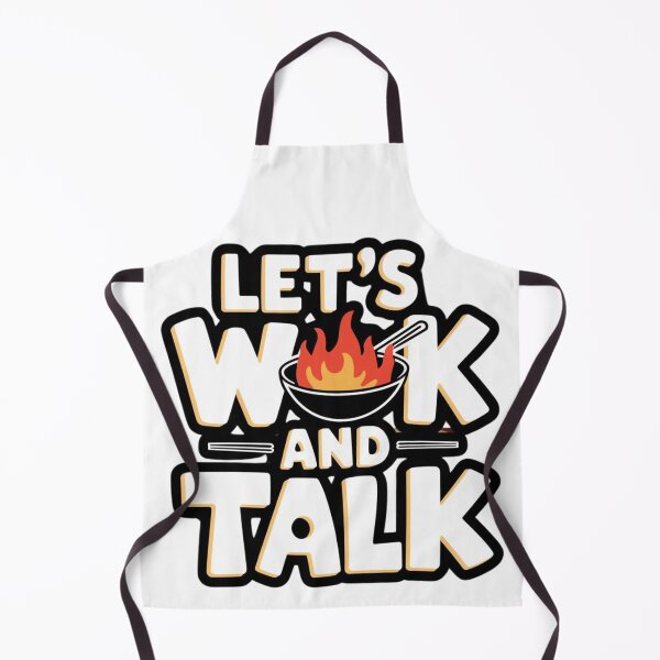 Item preview, Let’s Wok and Talk T-Shirt Fun Chinese Food Theme Slogan Tee designed and sold by R31bN.