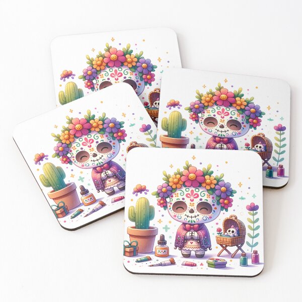 Item preview, Day of the Dead Pretty Catrina - Dia de Muertos Catrina designed and sold by MeroroGraphics.