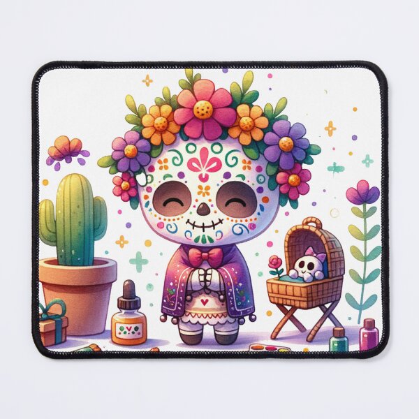 Item preview, Day of the Dead Pretty Catrina - Dia de Muertos Catrina designed and sold by MeroroGraphics.