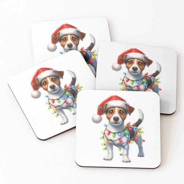 Item preview, Jack Russell Terrier Dog Christmas designed and sold by doodIllustrate.