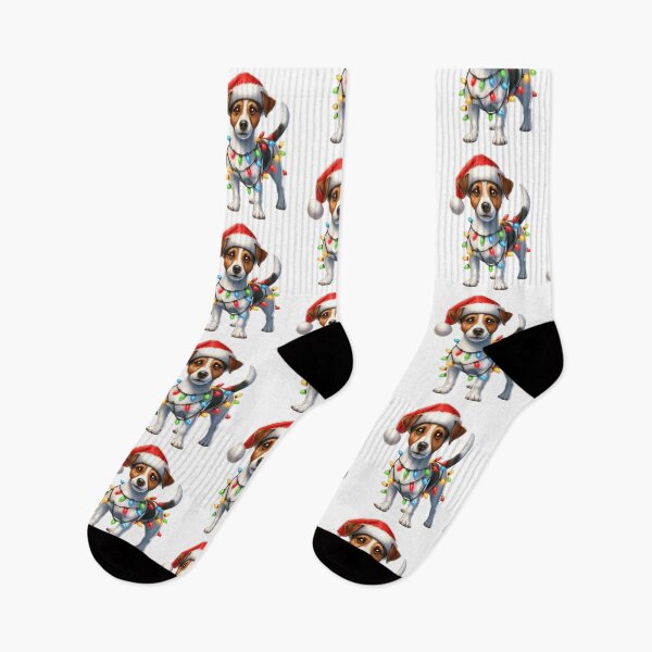 Item preview, Jack Russell Terrier Dog Christmas designed and sold by doodIllustrate.