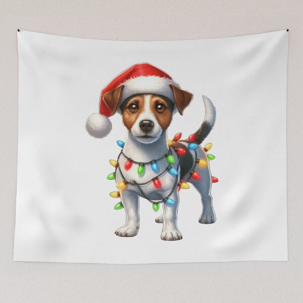 Item preview, Jack Russell Terrier Dog Christmas designed and sold by doodIllustrate.