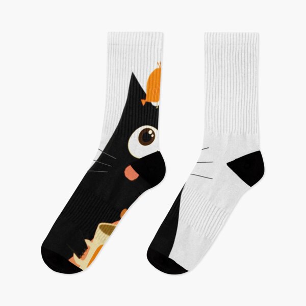 Item preview, Cute Black Cat with Coffee Cup and Bird Illustration designed and sold by jlion jogy.