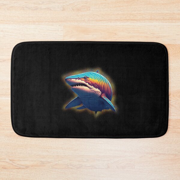 Item preview, Glowing Tiger Shark designed and sold by LevonsCrazyArt.