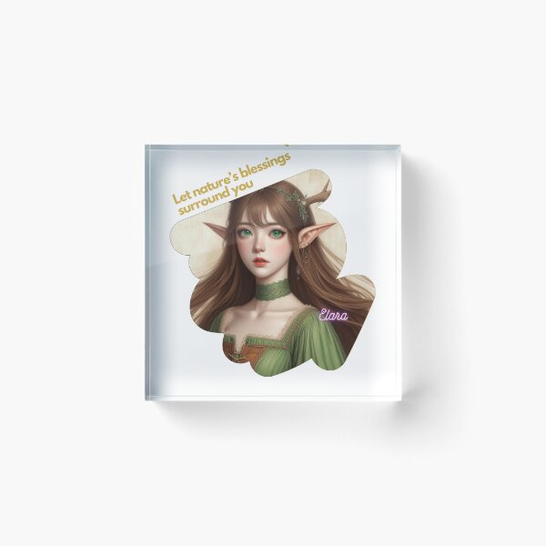 Item preview, Elara: The Enchanting Fairy designed and sold by Meow-Zart.