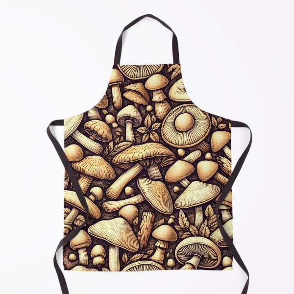 Item preview, Mushroom Fungus Wallpaper Pattern designed and sold by Travelcases.