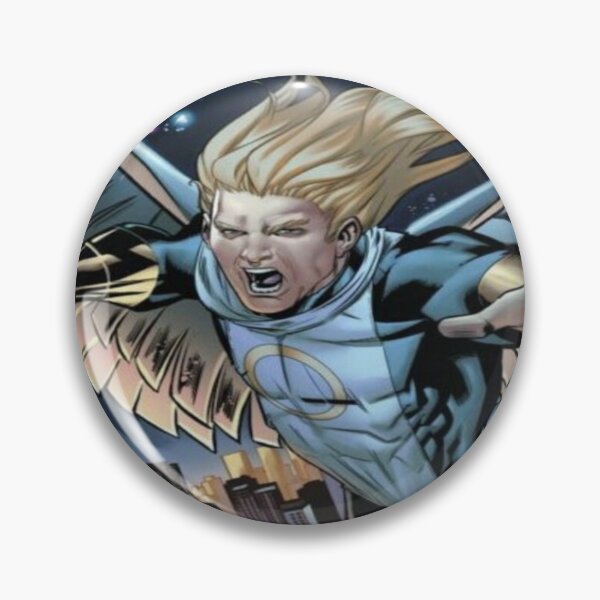 Item preview, Winged Superhero Action Art - Epic Illustration designed and sold by MosaicMagic.