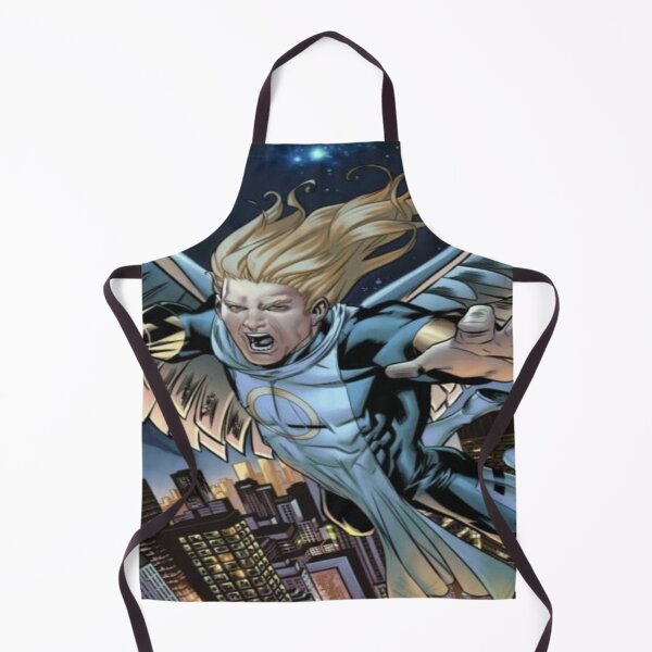 Item preview, Winged Superhero Action Art - Epic Illustration designed and sold by MosaicMagic.