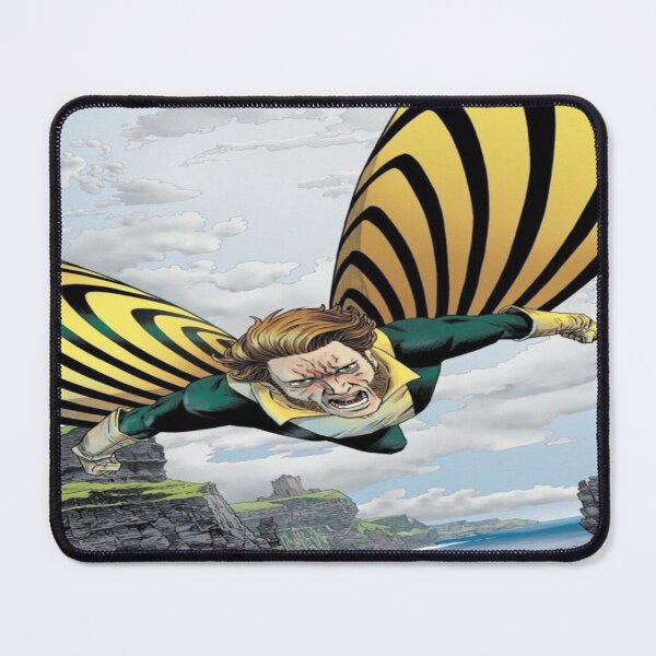 Item preview, Superhero with Sonic Powers - Epic Illustration designed and sold by MosaicMagic.