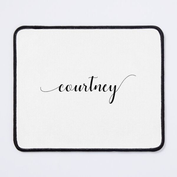 Item preview, Courtney - Custom name on delicate black cursive font designed and sold by To the Lua.