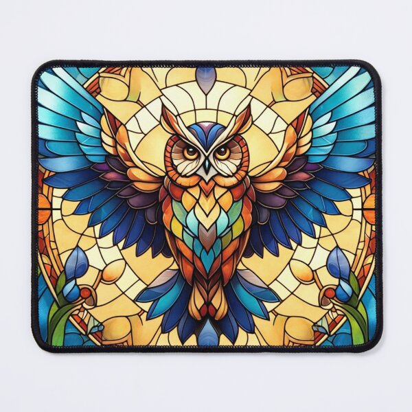 Item preview, Stained-Glass Owl designed and sold by grassshopper.