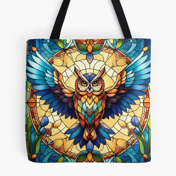 Item preview, Stained-Glass Owl designed and sold by grassshopper.