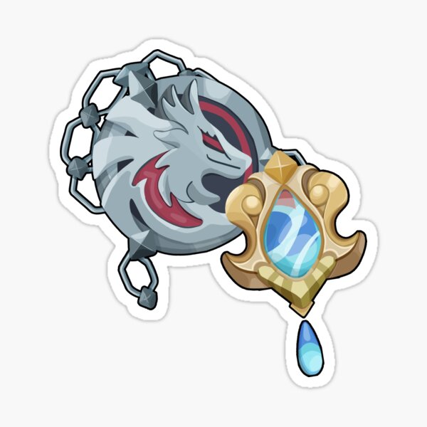 Genshin Impact Accessory - Wriothesley + Neuvillette Sticker