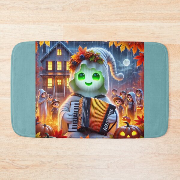 Item preview, Adorable ghost plays the accordion designed and sold by Artbellachi.