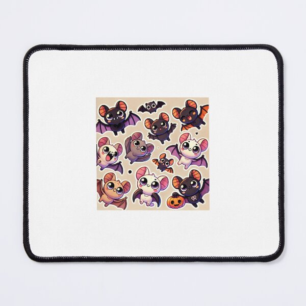 Item preview, Friendly Halloween Bats Stickers – Adorable Cartoon Designs designed and sold by CallSticker.
