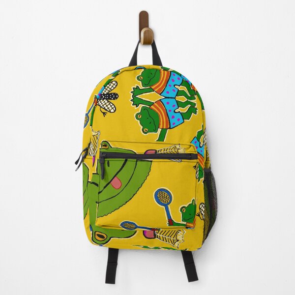 Item preview, Frogs play badminton designed and sold by Joslin Fields.