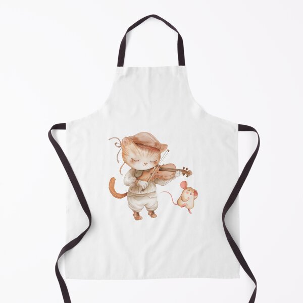 Item preview, Cat Playing Violin designed and sold by Playful Strokes pom@pom.