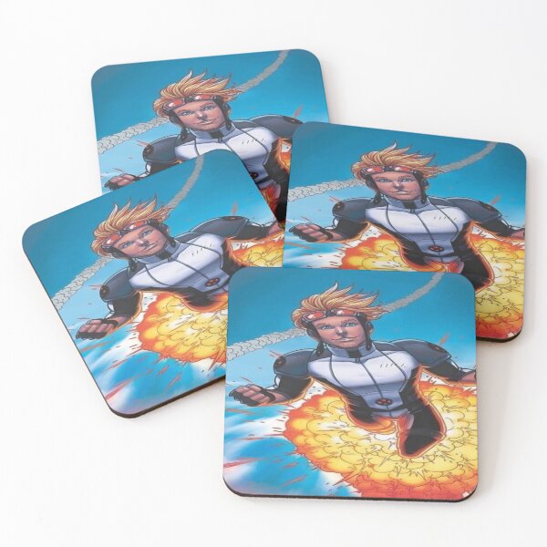 Item preview, Superhero Flying Power Illustration - Comic Book Art designed and sold by MosaicMagic.