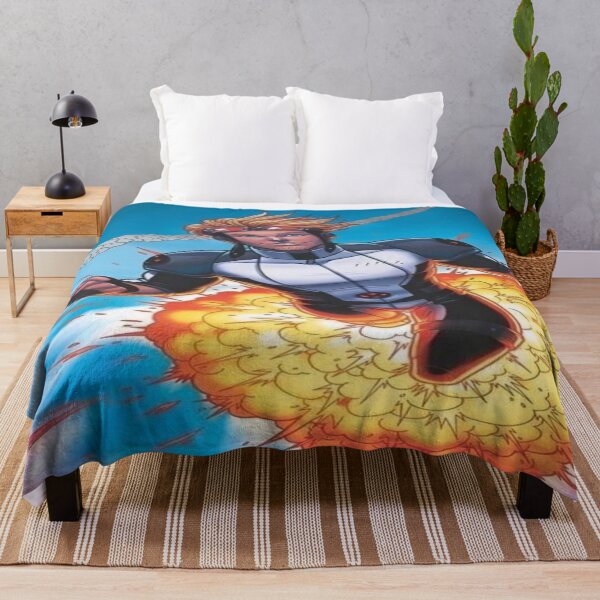 Item preview, Superhero Flying Power Illustration - Comic Book Art designed and sold by MosaicMagic.